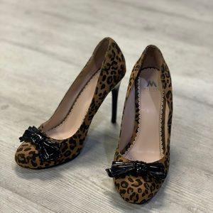 Madison brown leopard print stiletto
